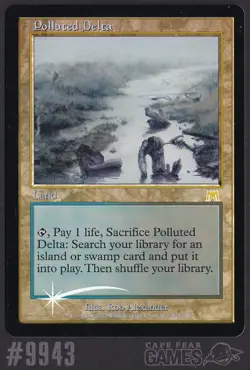 MTG Polluted Delta - Foil #9943, Moderate Play, English Onslaught - Image 2