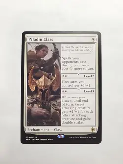 MTG - Paladin Class _ AFR Regular Rare #029 - Image 1