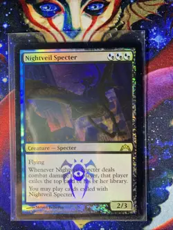 Nightveil Specter Buy A Box Promo Foil Lightly Played MTG - Image 2