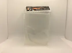 Ultra Pro Deck Box Clear 81454. New. B3G1 Free! - Image 1