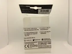 Ultra Pro Deck Box Clear 81454. New. B3G1 Free! - Image 2