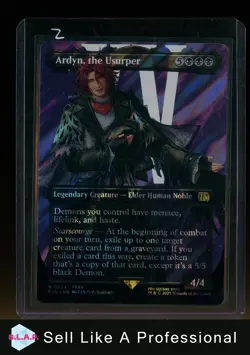 MAGIC ARDYN, THE USURPER SURGE FOIL 0524 FINAL FANTASY WINGED ANGEL MTG - Image 1