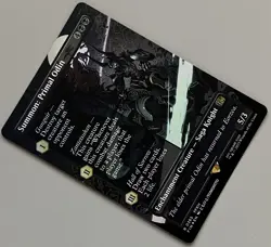 MTG Final Fantasy Summon: Primal Odin Enchantment Creature RARE FOIL #0365 - Image 8