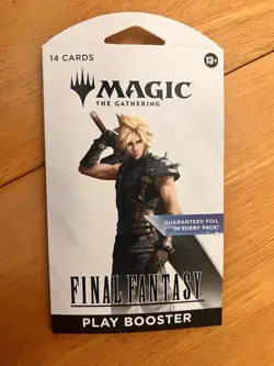 Magic the Gathering Final Fantasy Play Booster Pack Sleeved - Image 1
