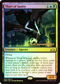 [1x] Thief of Sanity - Foil - Prerelease Promo Near Mint, English Guilds of Ravn - Image 1