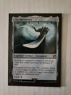 The Masamune - Final Fantasy - NM - MTG Magic - Rare - Artifact - Image 1
