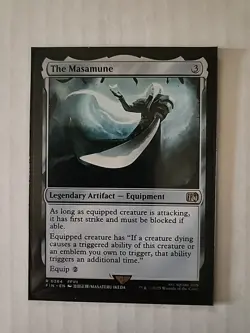 The Masamune - Final Fantasy - NM - MTG Magic - Rare - Artifact - Image 2