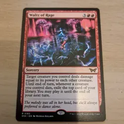 MTG Waltz of Rage - Image 1
