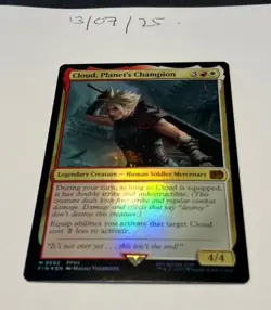 Magic the Gathering MTG Cloud, Planet's Champion x1 Mythic FOIL Card NM/M - Image 1