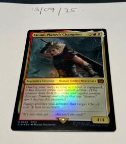 Magic the Gathering MTG Cloud, Planet's Champion x1 Mythic FOIL Card NM/M - Image 3