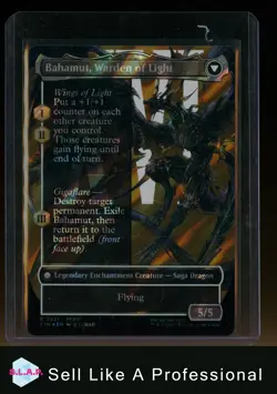 MAGIC DION, BAHAMUT'S DOMINANT SURGE FOIL 0521 FINAL FANTASY WINGED ANGEL MTG - Image 2