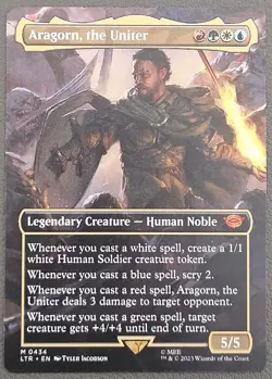 Aragorn, the Uniter (Borderless) Universes Beyond: the Lord of the Rings: Tales - Image 1