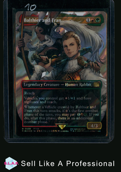 MAGIC BALTHIER AND FRAN SURGE FOIL 0538 FINAL FANTASY WINGED ANGEL MTG - Image 3