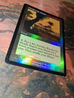MTG Windswept Heath Foil Onslaught HP - Image 11