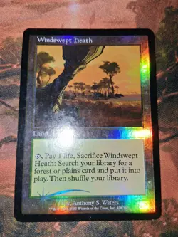 MTG Windswept Heath Foil Onslaught HP - Image 8
