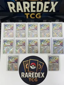 Pokemon S-Chinese "Mei" Exclusive Radiant Eevee Sword&Shield K CS5aC-092 12 Card - Image 2