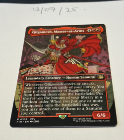 Magic the Gathering MTG Gilgamesh, Master-at-Arms x1 Rare B'less Card NM/M - Image 2