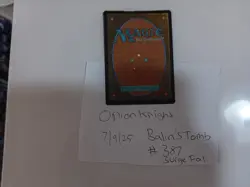 MTG Lord of the Rings LTC 387 Balin's Tomb (Ancient Tomb) Surge Foil - Image 5