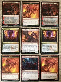 75 Cards RAKDOS Devil VICTIM Devil DECK ZUZOTH Sacrifice Hellfire Bright Magic MTG - Image 12