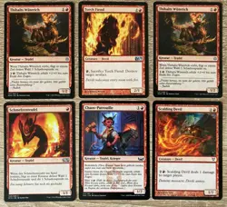 75 Cards RAKDOS Devil VICTIM Devil DECK ZUZOTH Sacrifice Hellfire Bright Magic MTG - Image 9