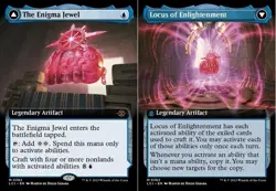 MTG The Enigma Jewel // Locus of Enlightenment - Foil - Extended Art, The Lost C - Image 1