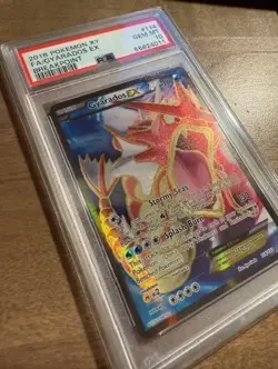 2016 Pokemon XY Breakpoint Gyarados EX Full Art #114/122 PSA 10 - Image 3