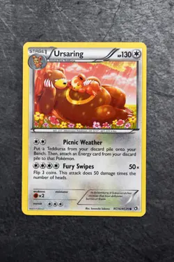 Pokemon TCG - Ursaring RC16/RC25 - Legendary Treasures - Holo Common LP - Image 4