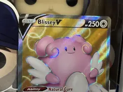 Pokemon TCG Sword & Shield Full Art - Blissey V #182/198 - Ultra Rare Card - Image 2