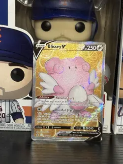Pokemon TCG Sword & Shield Full Art - Blissey V #182/198 - Ultra Rare Card - Image 5