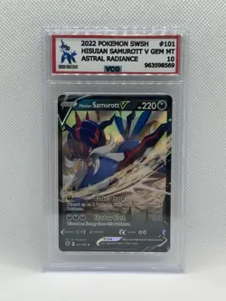 Hisuian Samurott V - 101/189 - Pokemon SWSH10 Astral Radiance VCG 10 -NO PSA/BGS - Image 3