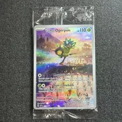Pokemon SEALED Teal Mask Ogerpon SVP 123 Twilight Masquerade ETB FA Promo Holo!! - Image 3