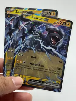 Pokemon TCG Zekrom ex 034/086 SV: Black Bolt Double Rare, NM/M - Image 4