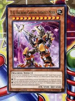 Yugioh T.G. Halberd Cannon/Assault Mode DANE-EN012 Single - Image 1