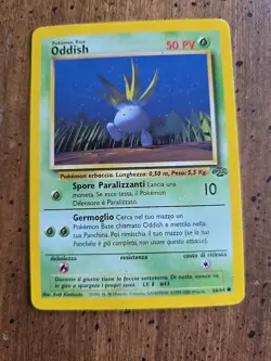Oddish 58/64 Jungle-Unlimited Edition Regular (Italian Pokemon Card) - Image 1