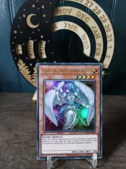 Yugioh Celestia, Lightsworn Angel LODT-EN024 Ultra Rare 2024 Print NM - Image 1