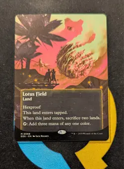 Lotus Field Borderless Edge of Eternities Stellar Sights EOS 068 MTG - Image 1