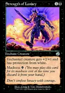 *MRM* FR/VF 4x Force de la d?mence - Strength of Lunacy MTG TOR - Image 1
