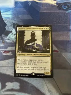 Magic the Gathering : DOUBLE MASTERS 2022 Kambal Consul of Allocation NM MTG - Image 1