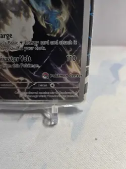 Thundurus SVP 209 Pokemon Center stamp - Pokemon TCG Black Bolt ETB Promo SEALED - Image 9