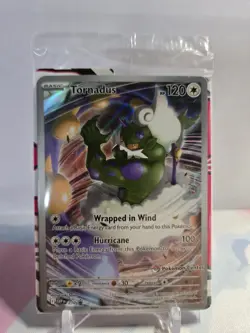 Tornadus SVP 210 Pokemon Center STAMPED Promo SV: White Flare SEALED - Image 6