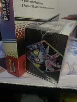 Pokémon TCG: Prismatic Evolutions Binder Collection and Surprise Box Sealed Lot - Image 8