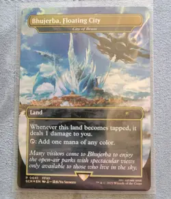 Bhujerba, Floating City City of Brass Final Fantasy Foil Championship Promo MTG - Image 1