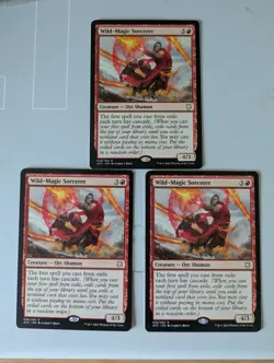 MTG Wild-Magic Sorcerer Commander: AFC NM Sold Individually - Image 1