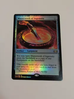 1x Masterwork of Ingenuity MTG Double Masters (2XM) Foil LP - Image 2