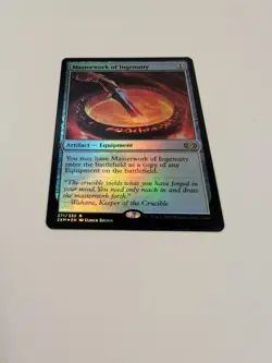 1x Masterwork of Ingenuity MTG Double Masters (2XM) Foil LP - Image 3