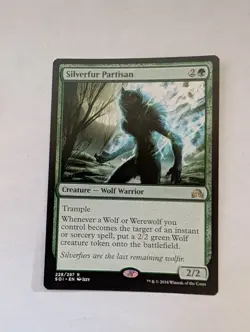 Silverfur Partisan Shadows over Innistrad Regular MTG NM - Image 1