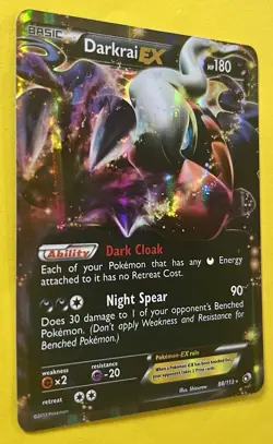 Darkrai EX 2013 Pokemon B & W Legendary Treasures HOLO 88/113 - Image 3