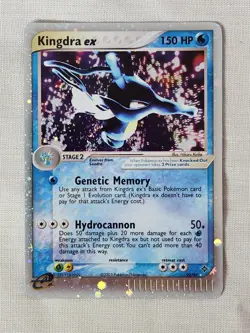 Played Kingdra EX 92 Dragon Pokemon TCG - Image 1