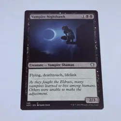 Vampire Nighthawk 140 Magic The Gathering Trading Card MTG Tc7 - Image 1