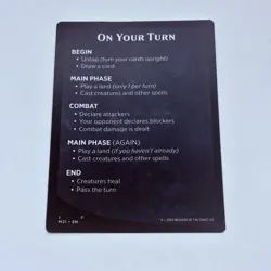 On Your Turn / Popular Magic #1 Promo Card 2020 Magic The Gathering MTG Tc7 - Image 2